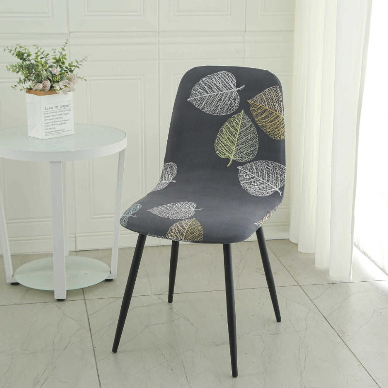 Housse chaise Scandinave <br> Leaf Whisper