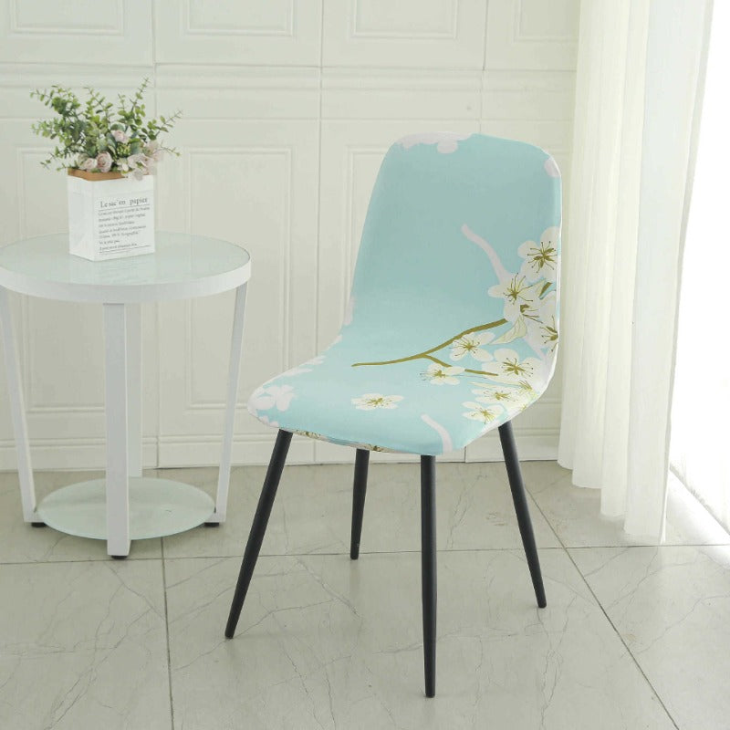 Housse chaise Scandinave <br> Prunier