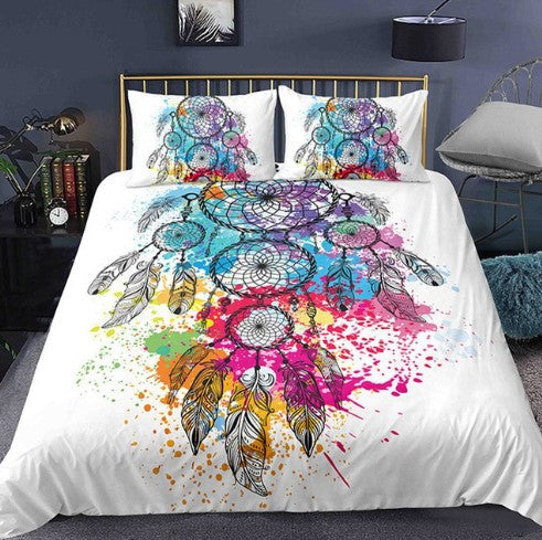 Housse de Couette Attrape Rêve<br> Blanc