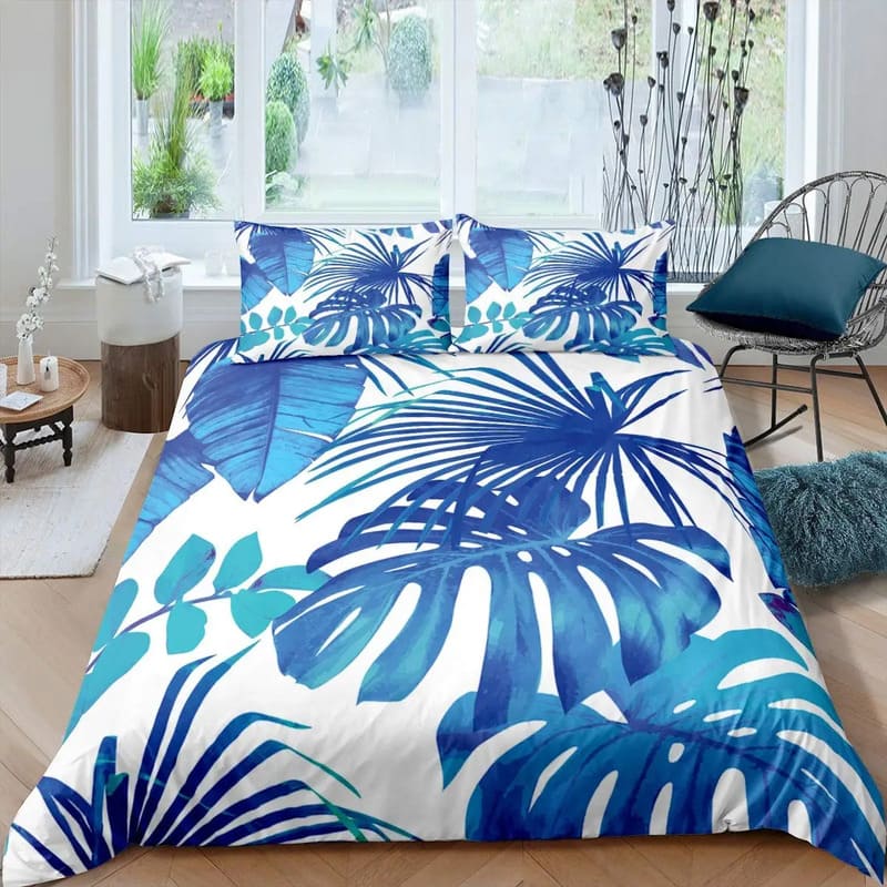 Housse de Couette Tropicale <br> Monstera