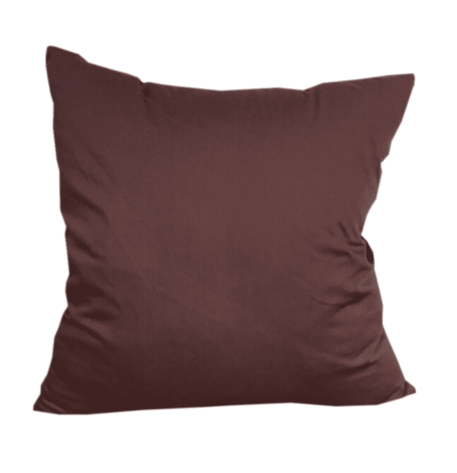 Housse de coussin 40x40 <br> Chocolat