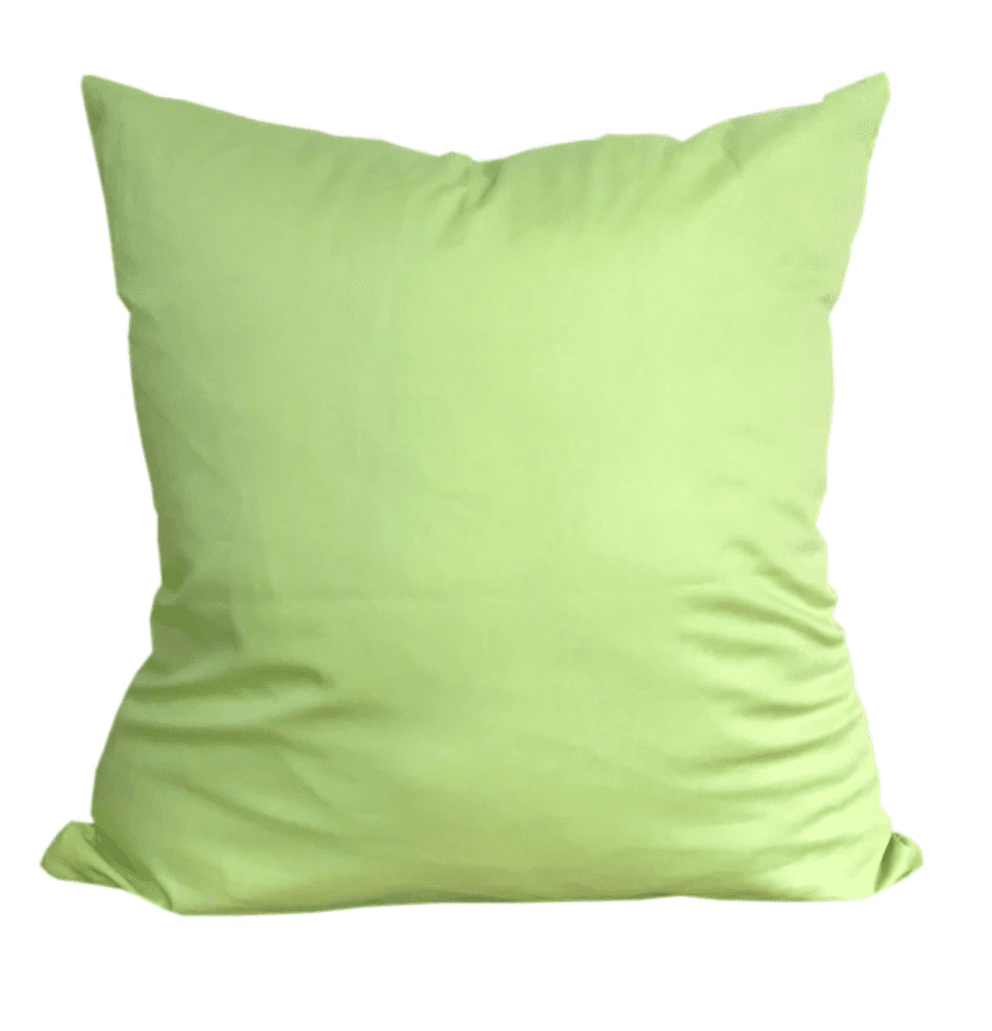 Housse de coussin 40x40 <br> Vert Pomme