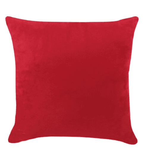 Housse de coussin 60x60 <br> Rouge
