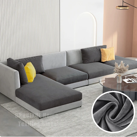 Housse de Coussin Canapé <br> Velours