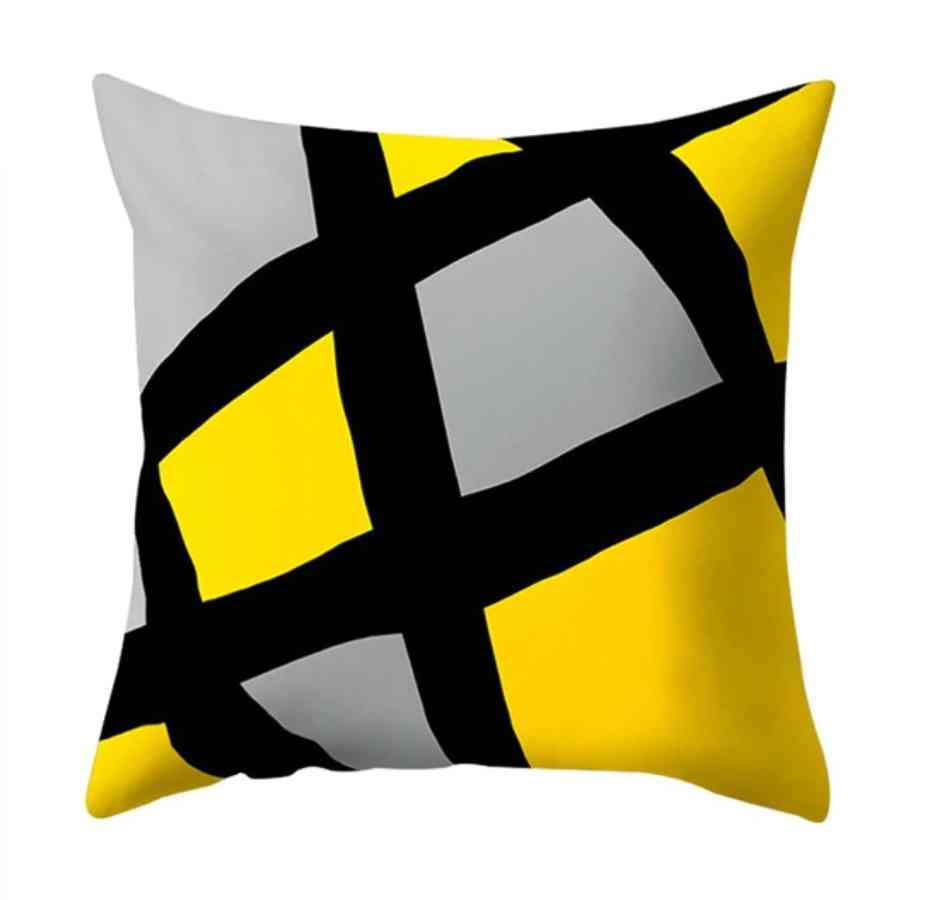 Housse de coussin <br> Geometrique