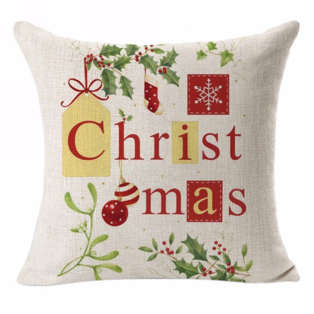 Housse de coussin <br> Merry Christmas
