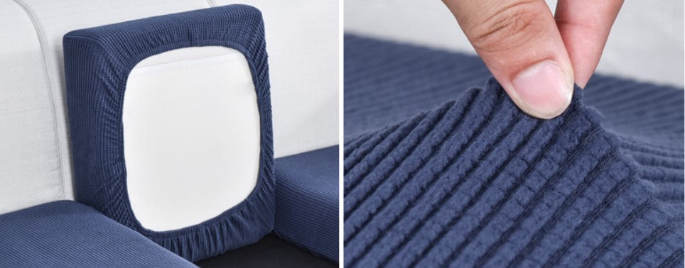 Housse de Coussin Canapé <br> Bleu