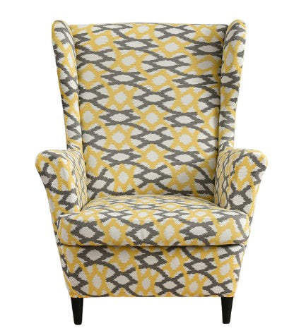 Housse fauteuil <br> à Oreilles Géométrique