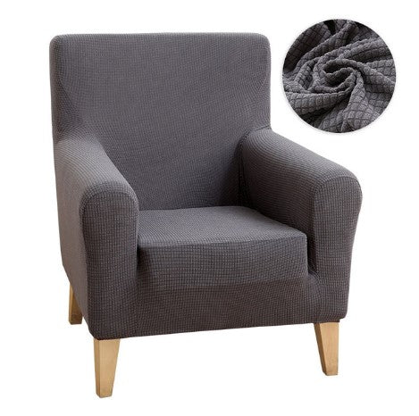 Housse fauteuil <br> Antidérapante Gris