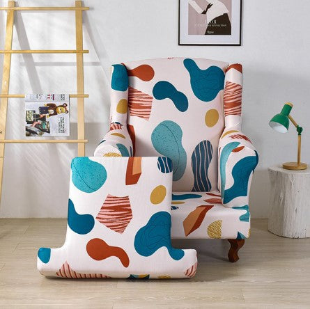 Housse fauteuil <br> Crapaud Colorée