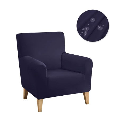 Housse fauteuil <br> Imperméable Bleu Marine
