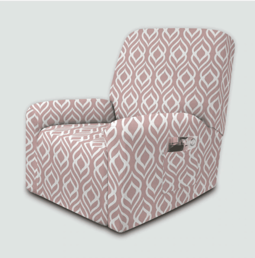 Housse fauteuil <br> Rose Tendance