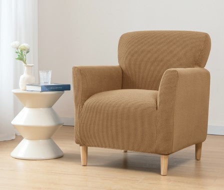 Housse fauteuil Scandinave <br> Kaki
