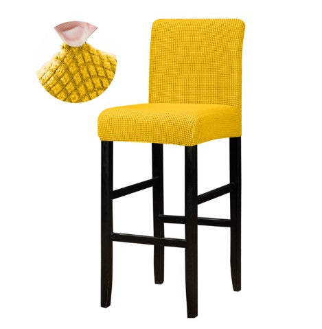 Housse de Tabouret <br> Jaune Moutarde