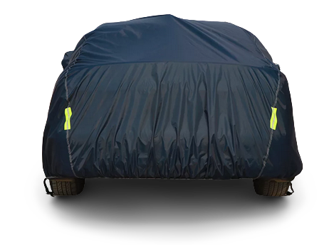 Housse voiture <br> Bleu