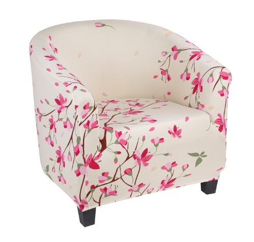 Housse fauteuil Cabriolet <br> Fleurie Rose
