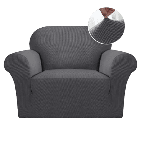 Housse fauteuil <br> Gris Foncé