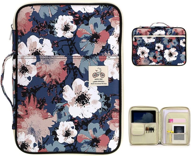 Housse ordinateur 13 pouces <br> Fleurie