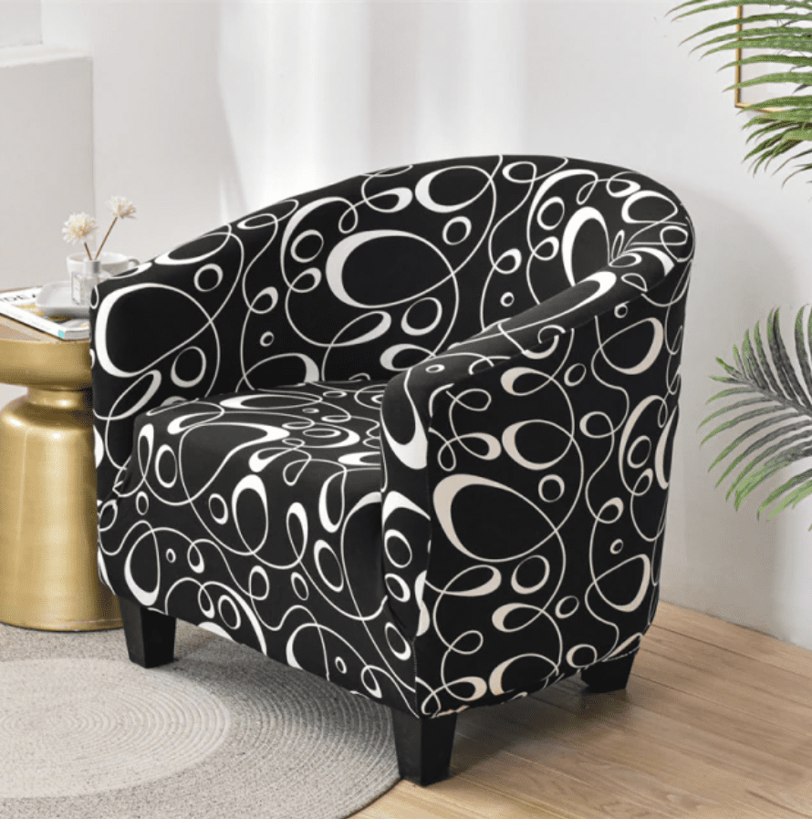 Housse fauteuil Cabriolet <br> Tendance Noir