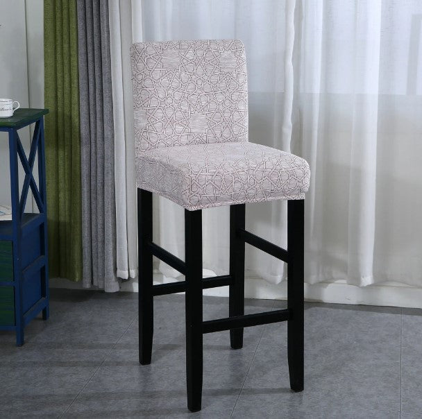 Housse de Tabouret <br> Etoile Rose
