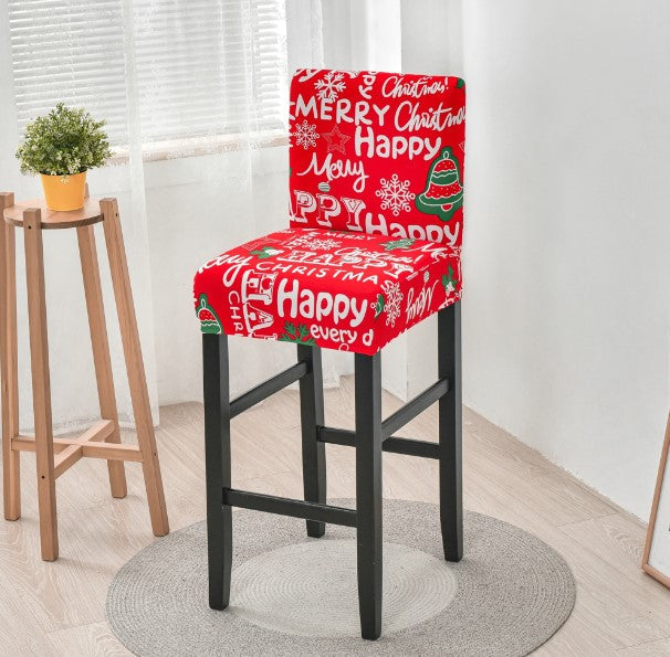Housse de Tabouret <br> Merry Christmas