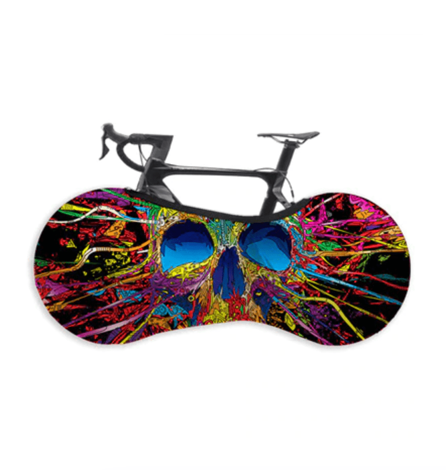 Housse vélo <br> Tête de Mort
