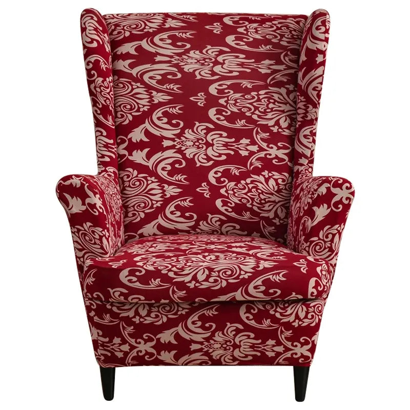 Housse de Fauteuil à Oreilles Imprimée 11