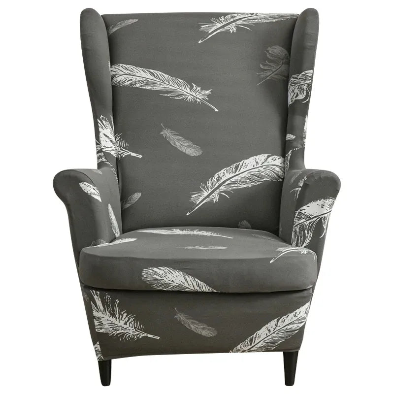 Housse de Fauteuil à Oreilles Imprimée 23