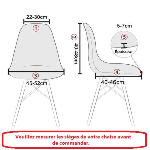 Housse de Chaise <br/> Scandinave - Zola
