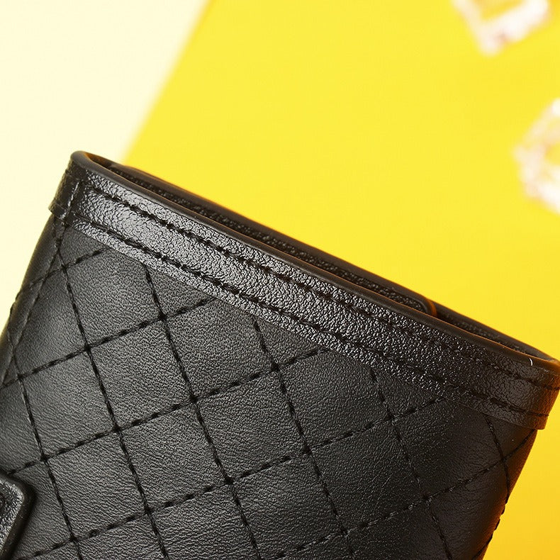 Portefeuille petit format élégant