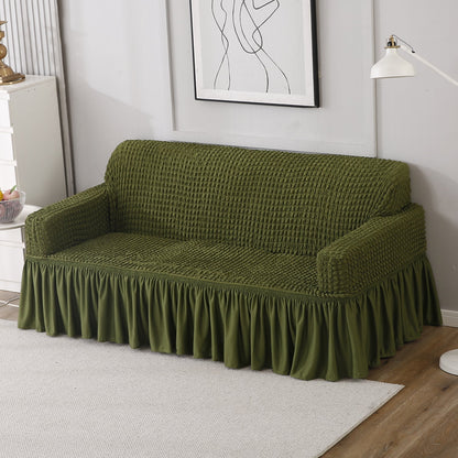 Housse de Canapé Extensible - Vert Forêt