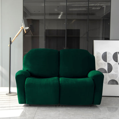 Housse de Fauteuil et Canapé Relax - Velours Vert