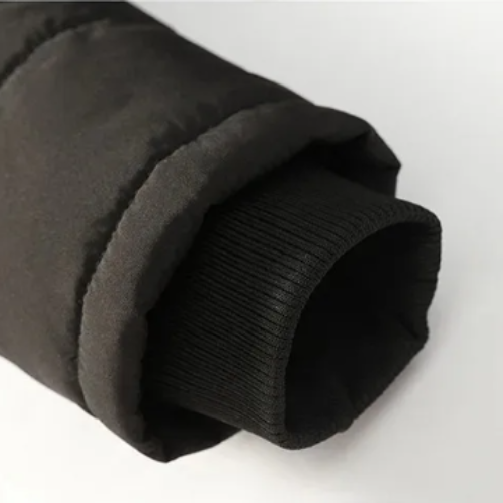 Veste d'hiver en fleece matelassée élégante