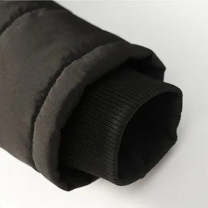 Veste d'hiver en fleece matelassée élégante