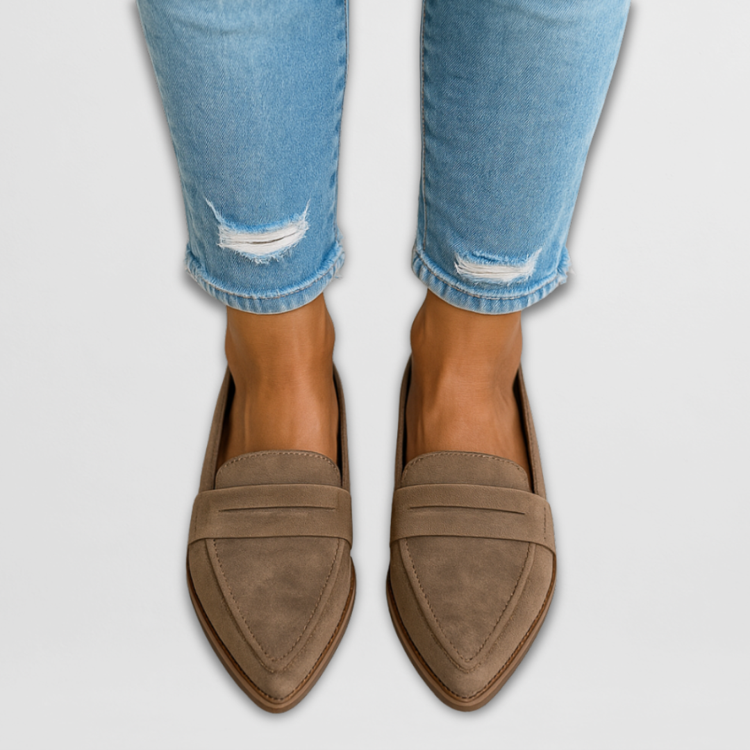 Semmol | Mocassins en daim.