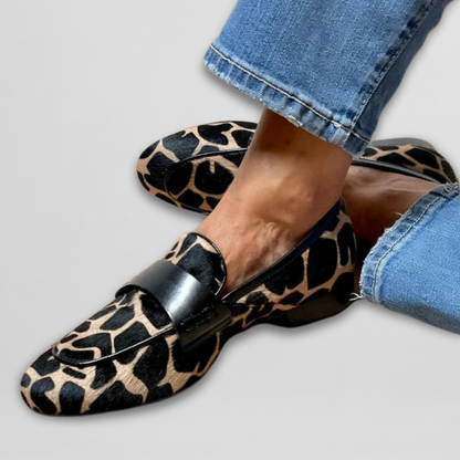 Camilla™ | Mocassin avec Imprimé Animal