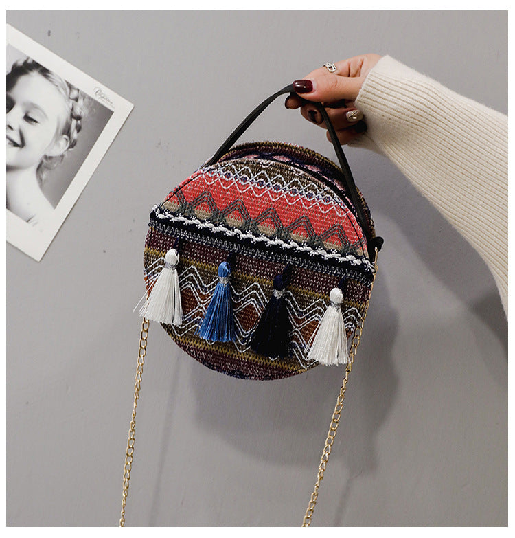 Sac à bandoulière hippie