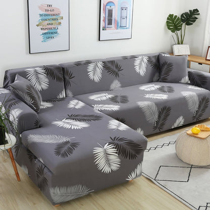Housse de coussin universelle extensible Four Seasons avec impression spot