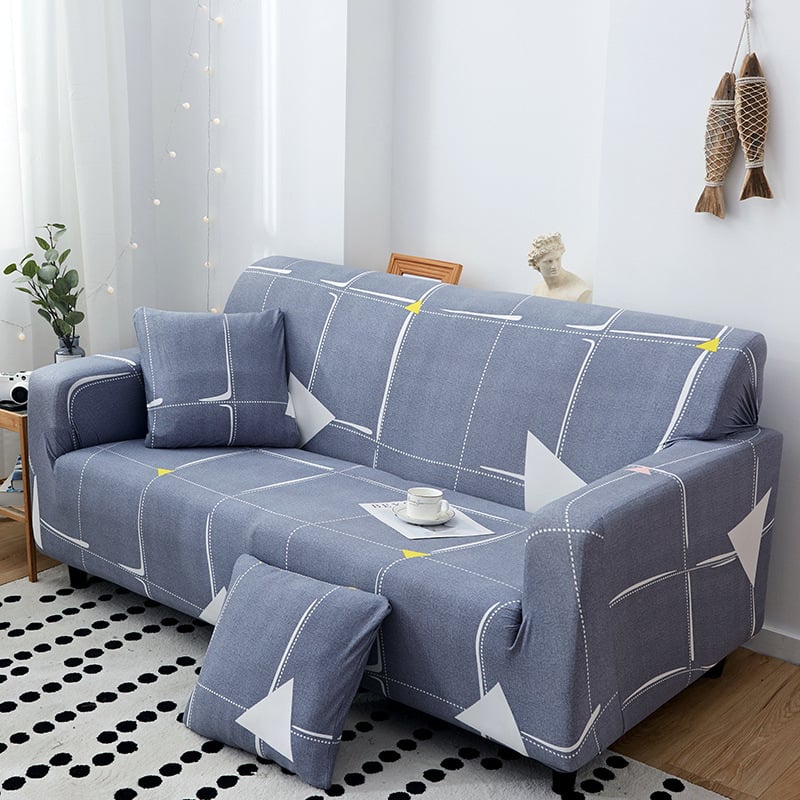 Housse de coussin universelle extensible Four Seasons avec impression spot