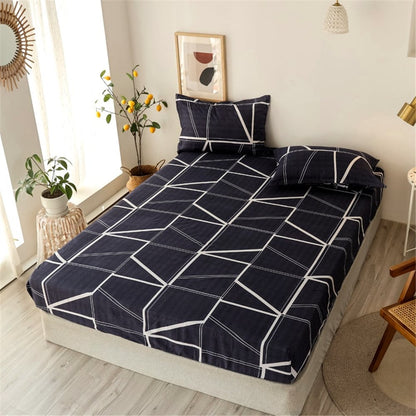 Housse de drap-housse une pièce en coton à l'aloe vera Simmons, protège-matelas antidérapant et anti-poussière