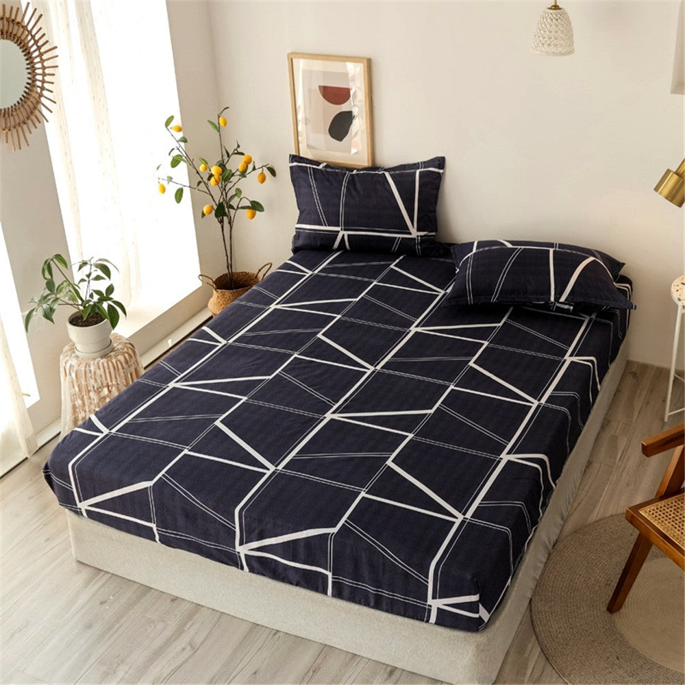Housse de drap-housse une pièce en coton à l'aloe vera Simmons, protège-matelas antidérapant et anti-poussière