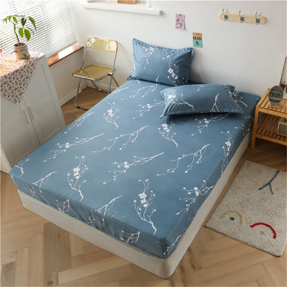 Housse de drap-housse une pièce en coton à l'aloe vera Simmons, protège-matelas antidérapant et anti-poussière