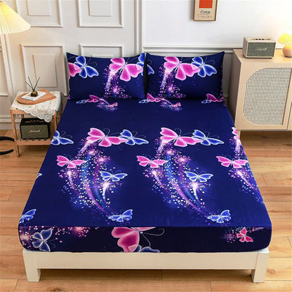 Housse de drap-housse une pièce en coton à l'aloe vera Simmons, protège-matelas antidérapant et anti-poussière