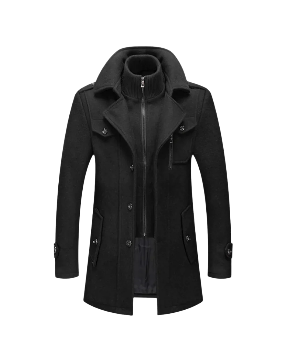Giuseppe Manteau d'Hiver Chaud