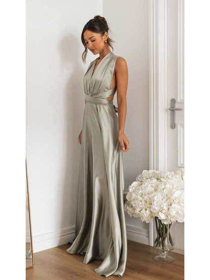 Robe longue modulable invitée de mariage