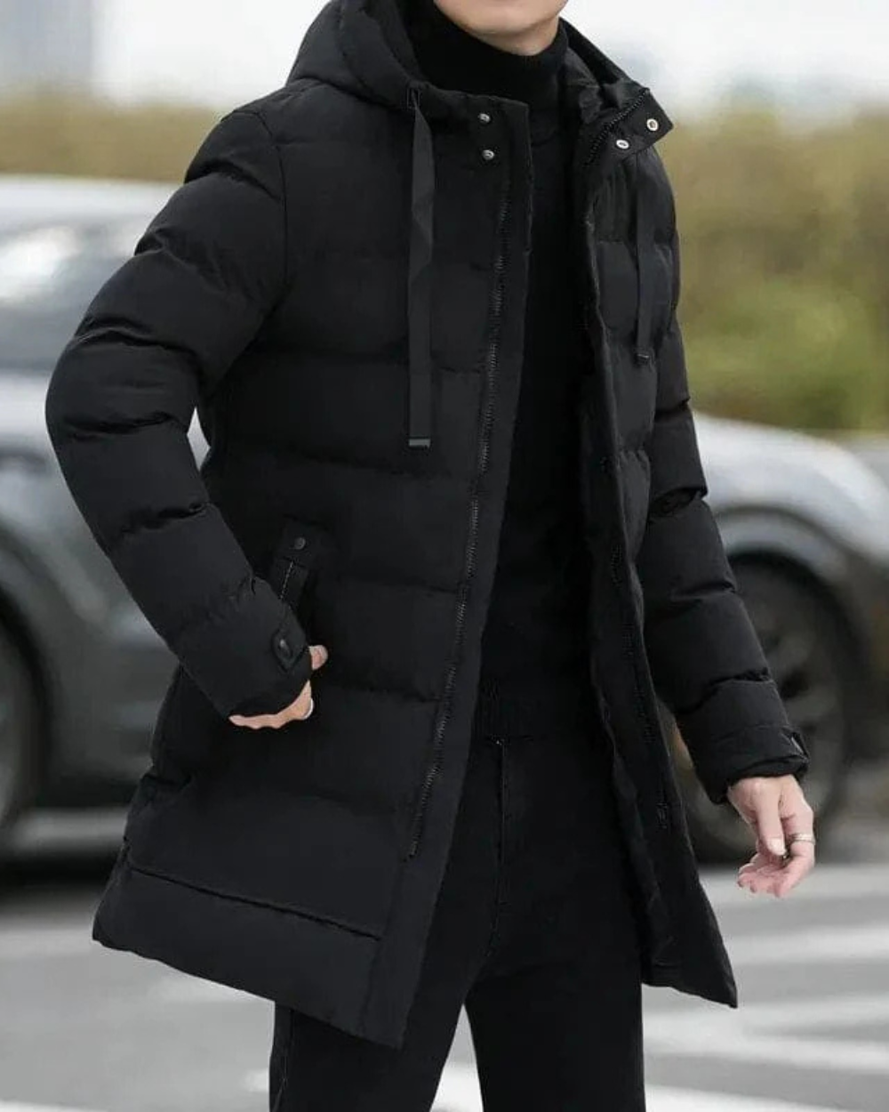 Gianluca Lange Manteau d'Hiver