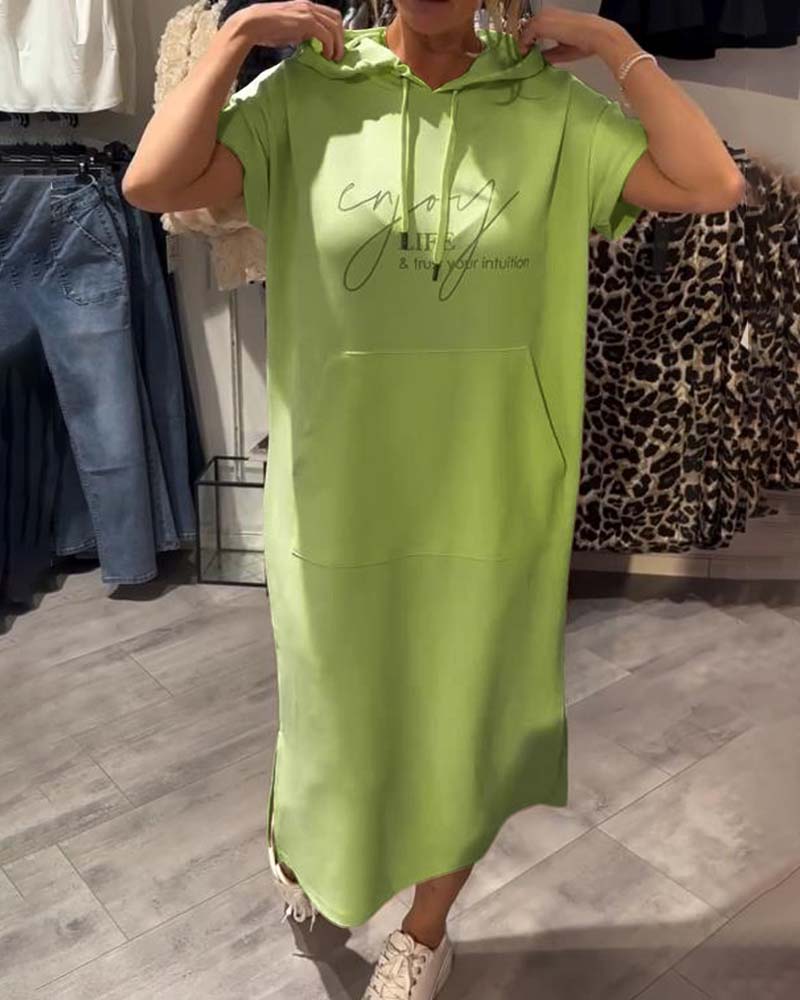 Saskia™ | Robe Hoodie Décontractée