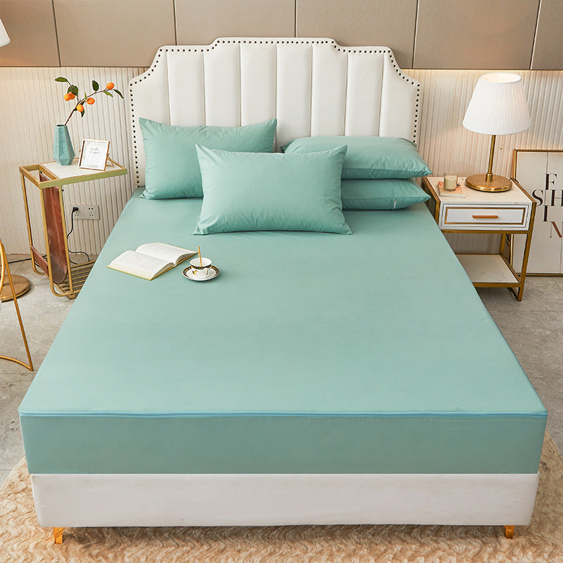 Protège-matelas imperméable intégral à six faces, anti-urine et anti-humidité, respirant