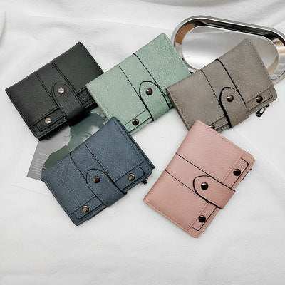 Petit portefeuille tendance femme