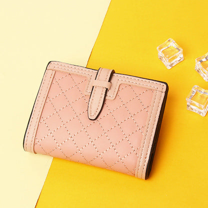 Portefeuille petit format élégant